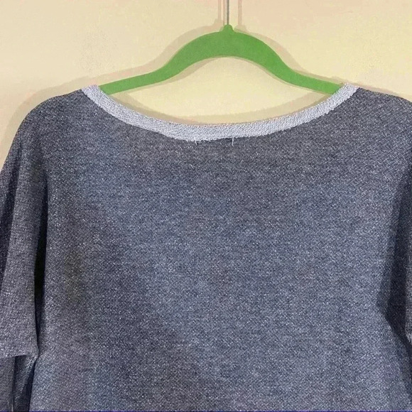 ODDY Gray Layered Tiered Polkadot Pullover Sweater - Picture 11 of 12